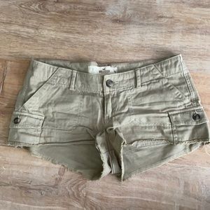 Hollister Khaki Summer Shorts